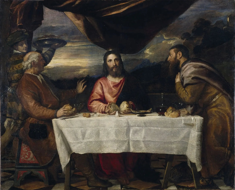La Cena en Emmaüs - Tiziano