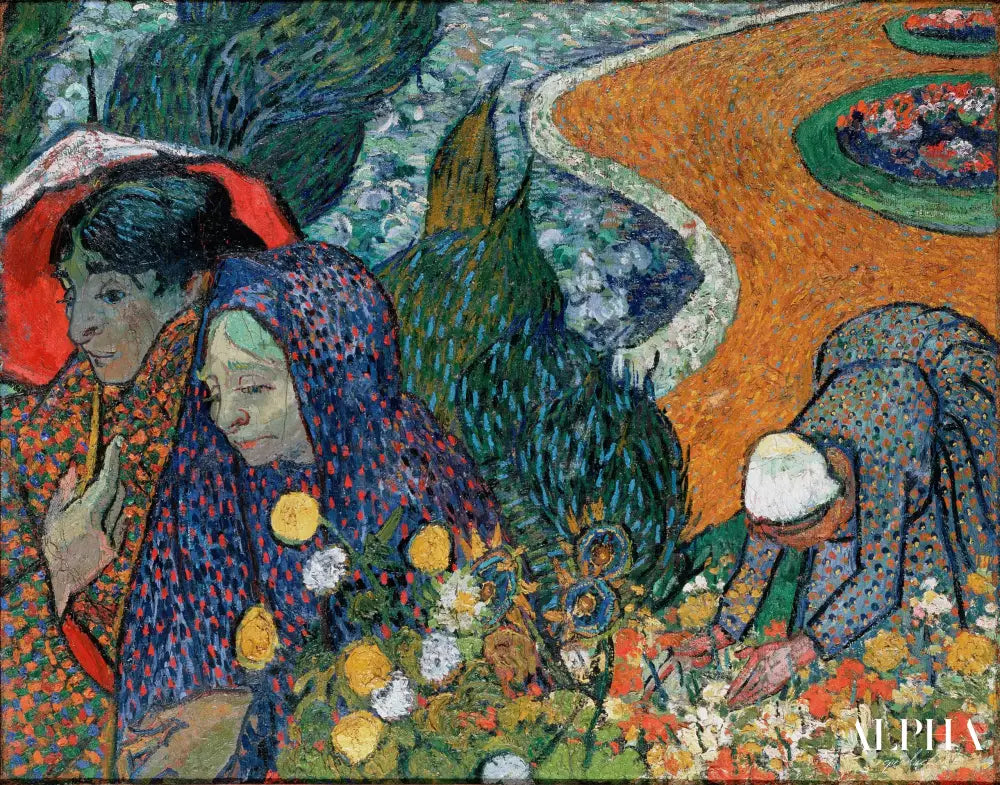 Le Souvenir du jardin à Etten - Van Gogh - Reproductions de tableaux et peintures haut de gamme