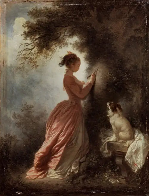 El Recuerdo - Jean-Honoré Fragonard