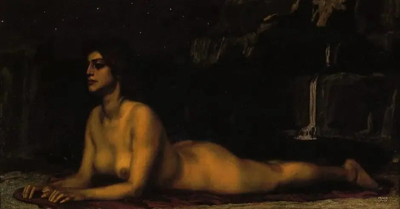 El Esfinge - Franz von Stuck