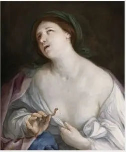 El suicidio de Cleopatra - Guido Reni