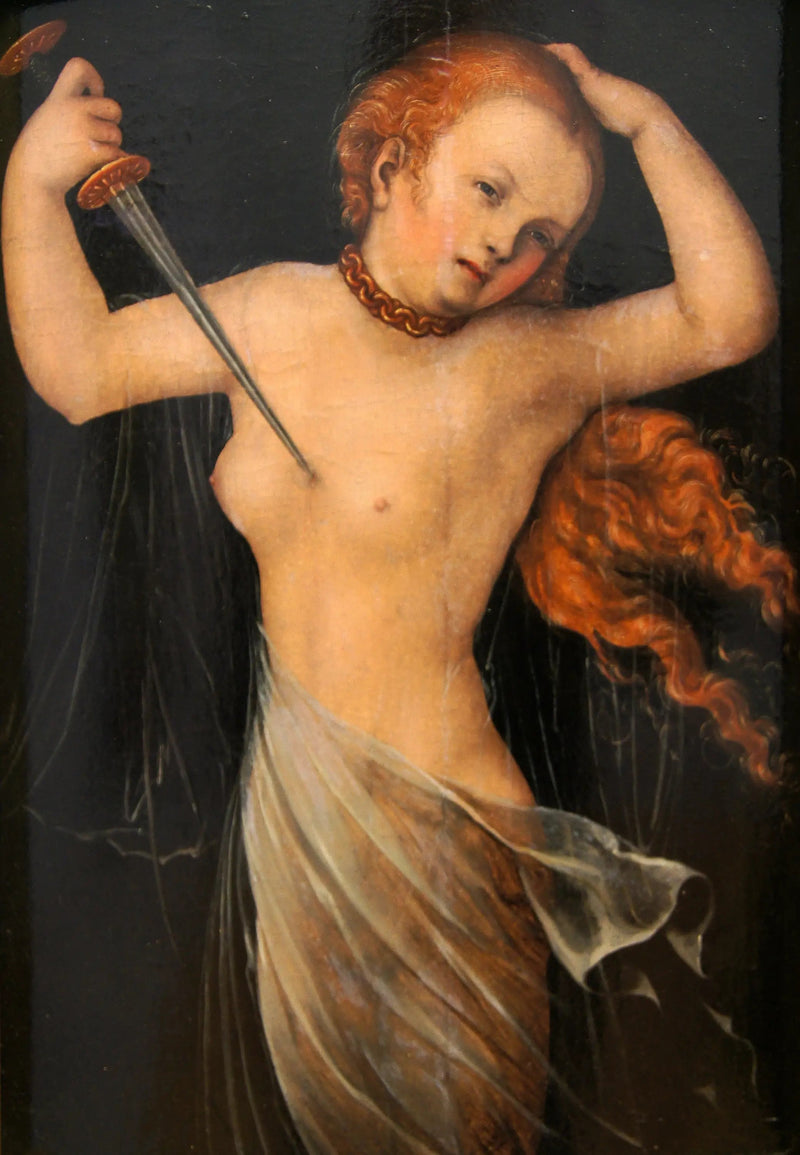 El suicidio de Lucrecia - Lucas Cranach el Viejo
