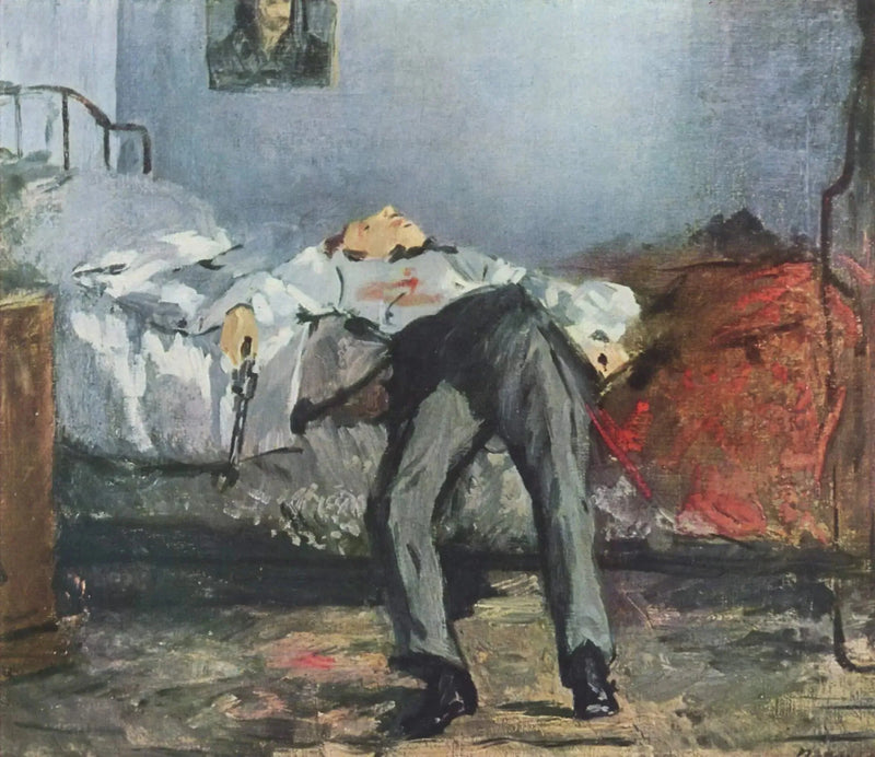 El Suicidio - Édouard Manet