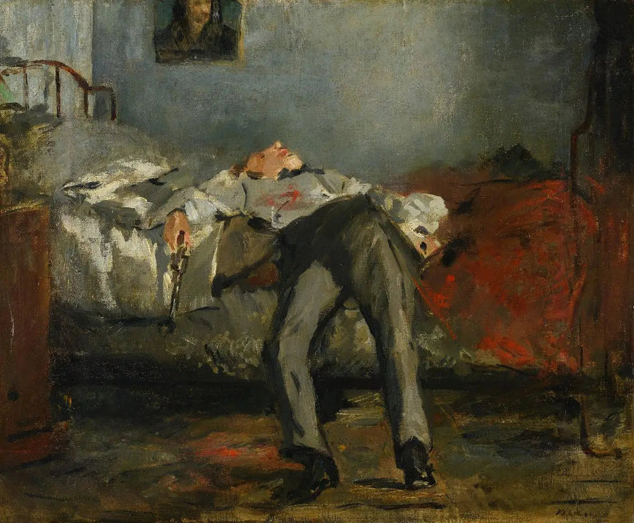 El Suicidio - Édouard Manet