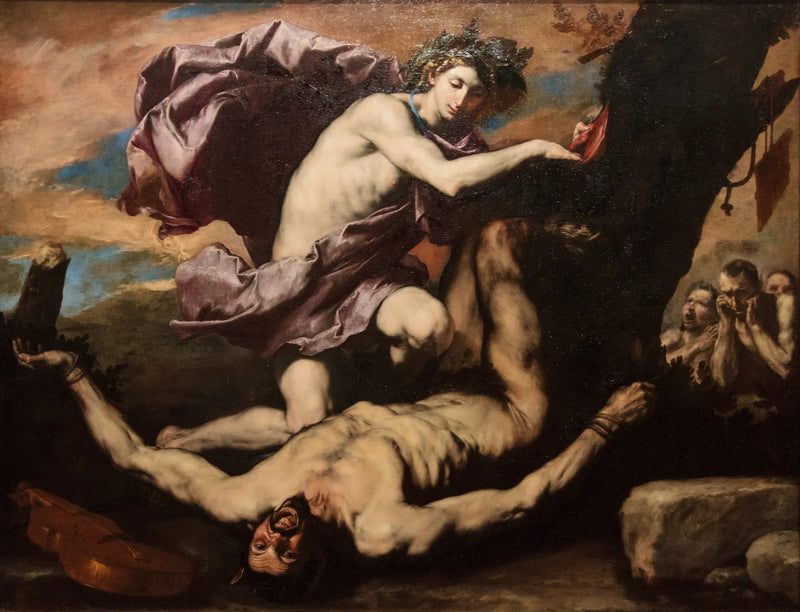 La tortura de Marsias (Giordano, Ribera) - Jusepe de Ribera
