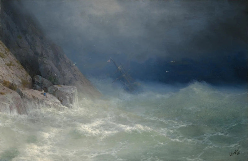 El superviviente - Iván Aïvazovski