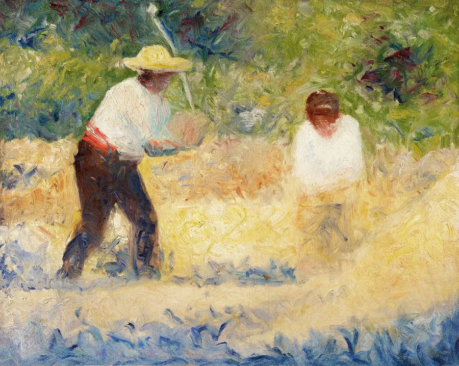 La pila de piedras - Georges Seurat