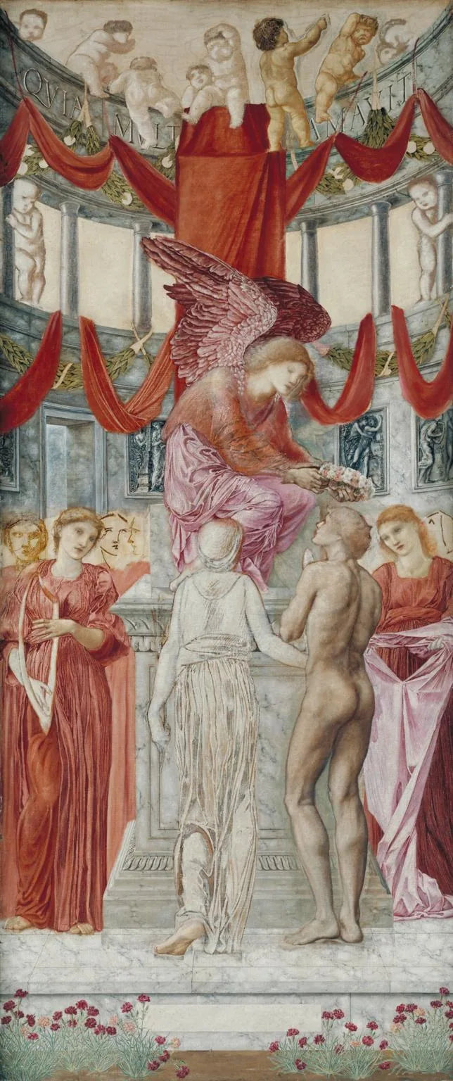 El Templo del Amor - Edward Burne-Jones