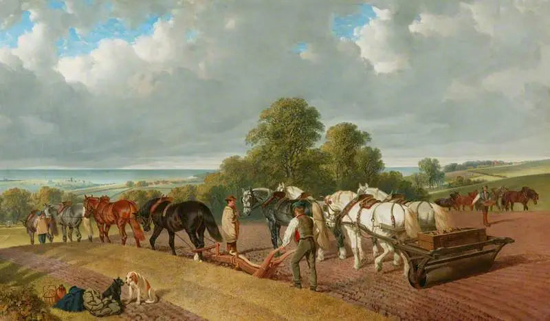 El tiempo de las semillas - John Frederick Herring, Sr.
