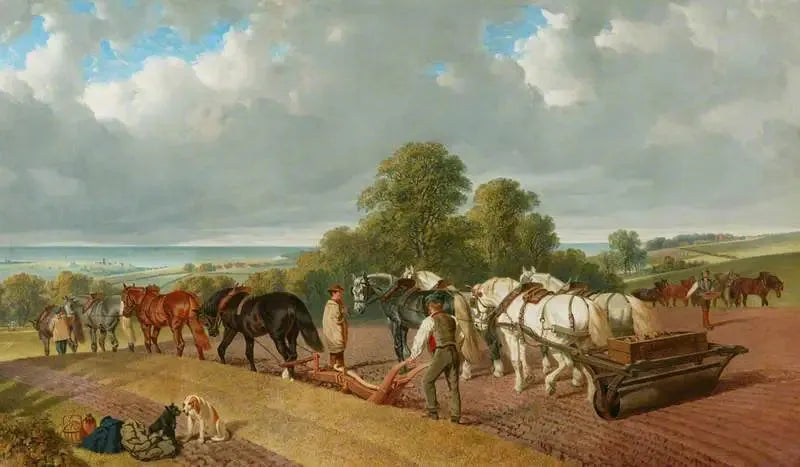 El tiempo de las semillas - John Frederick Herring, Sr.