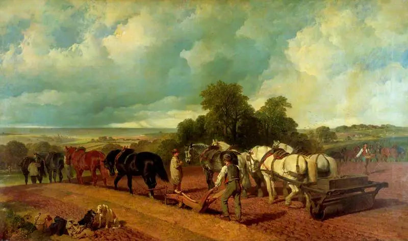 El tiempo de las semillas - John Frederick Herring, Sr.