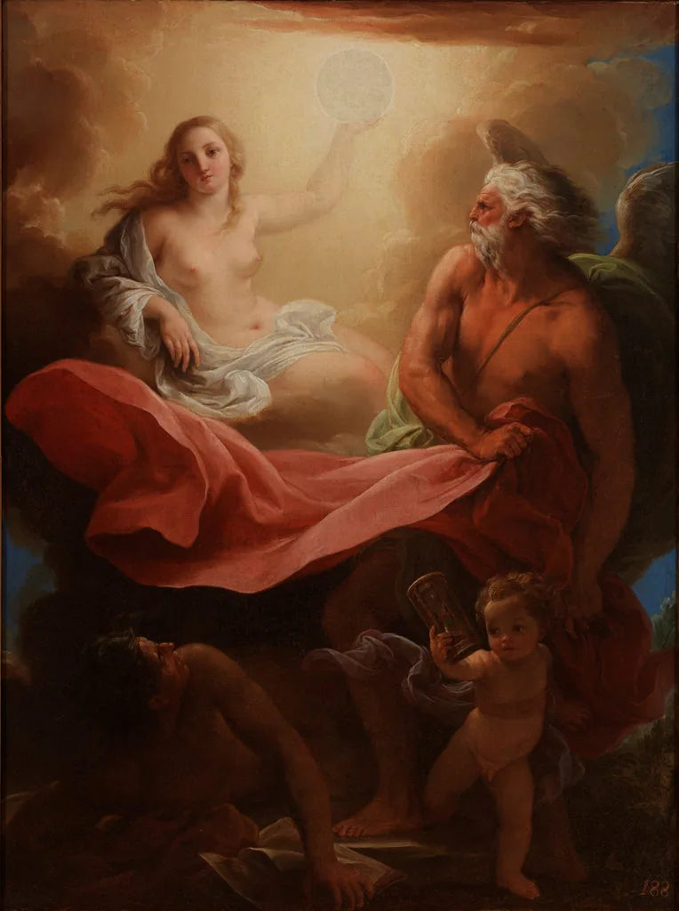 El tiempo revela la verdad - Pompeo Batoni