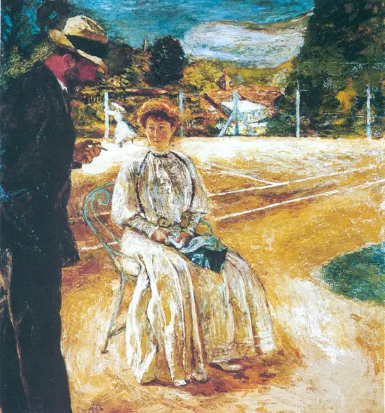 El tenis - Édouard Vuillard