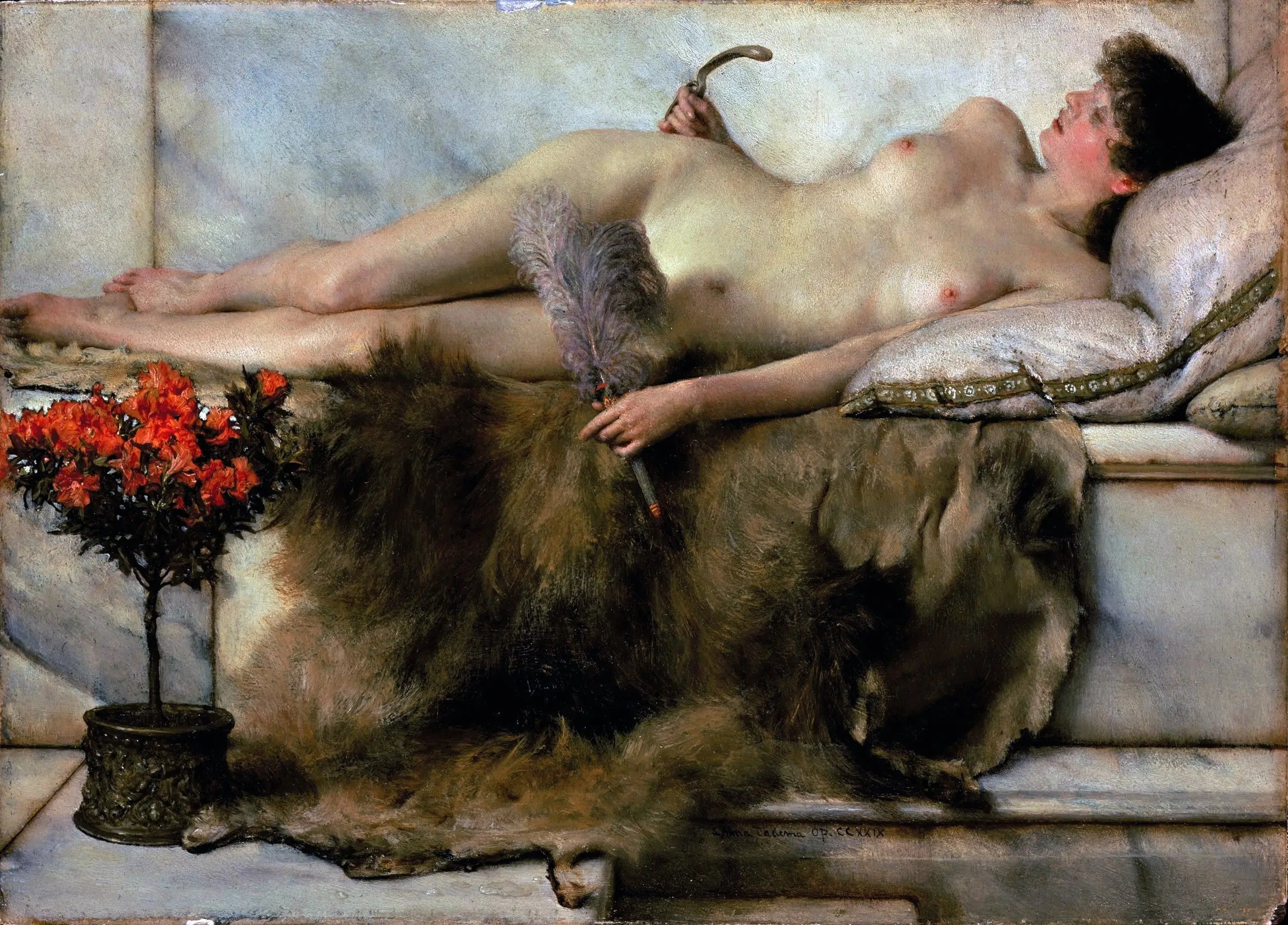 Le Tepidarium - Lawrence Alma-Tadema - Alpha Reproduction