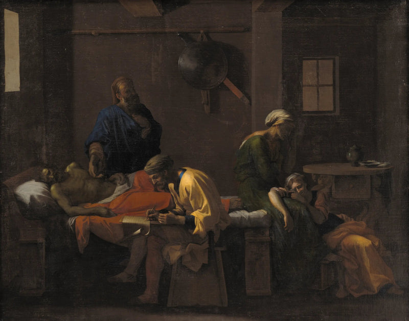 El Testamento de Eudamidas - Nicolas Poussin
