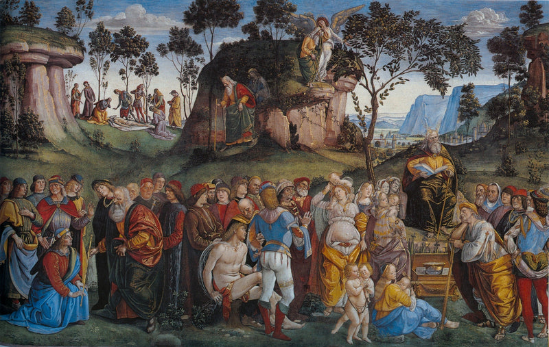 El Testamento y la muerte de Moisés - Luca Signorelli