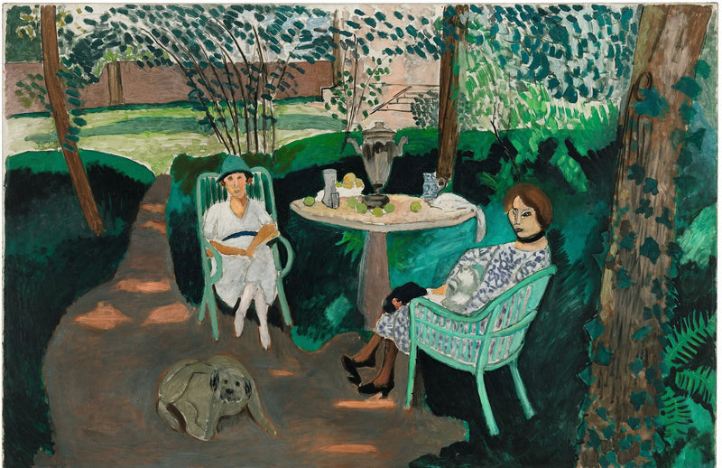 El Té en el jardín - Henri Matisse