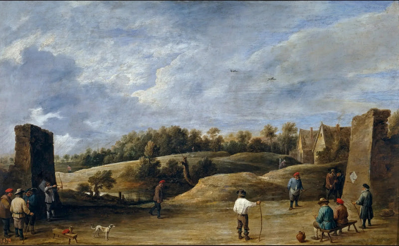 La Tiro con arco - David Teniers el Joven