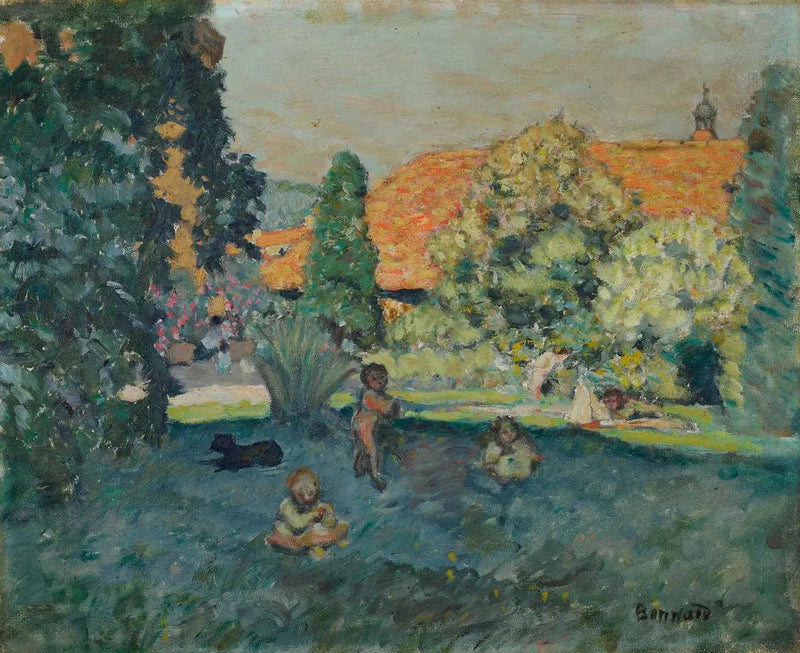 El Tejado rosa - Pierre Bonnard