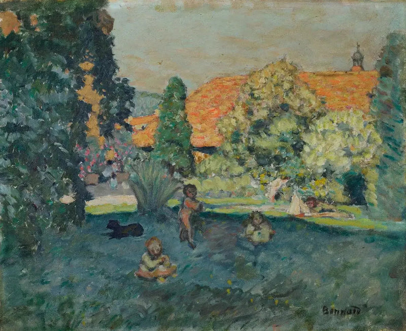 El Tejado rosa - Pierre Bonnard