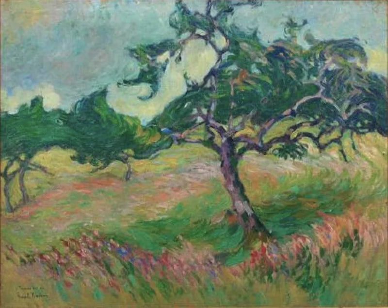 Le Toquesac, Agosto - Robert Antoine Pinchon