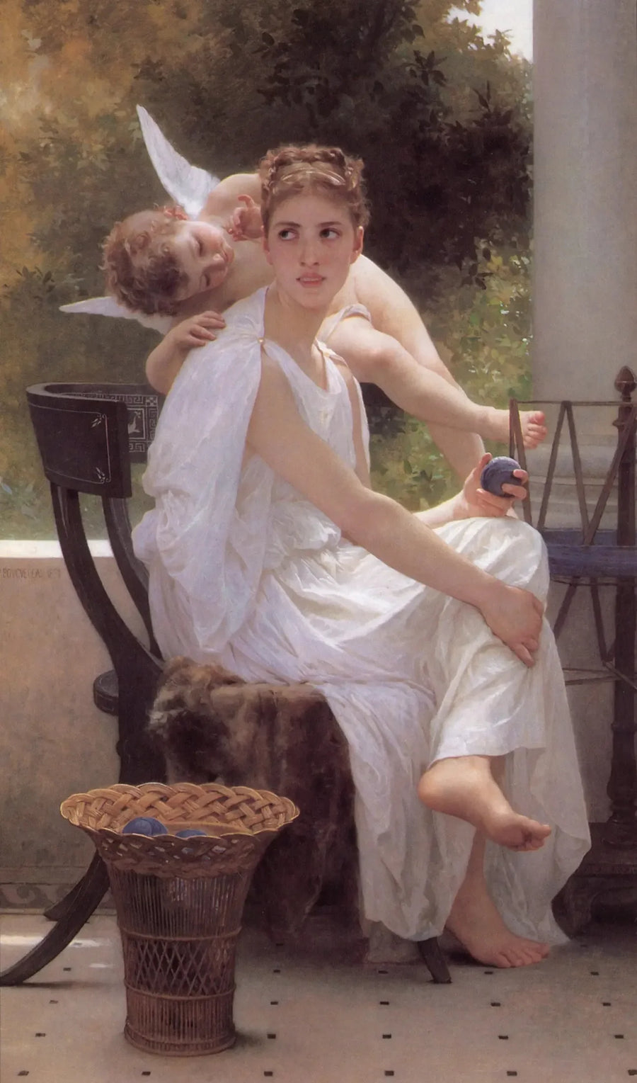 El Trabajo interrumpido - Bouguereau