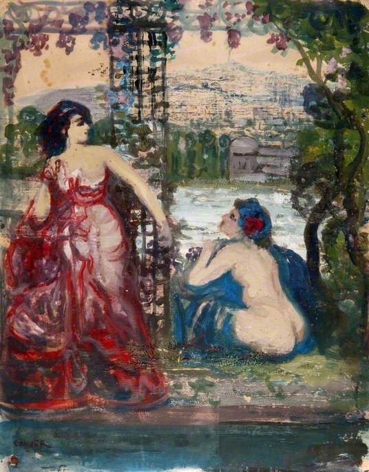 La celosía - Charles Conder