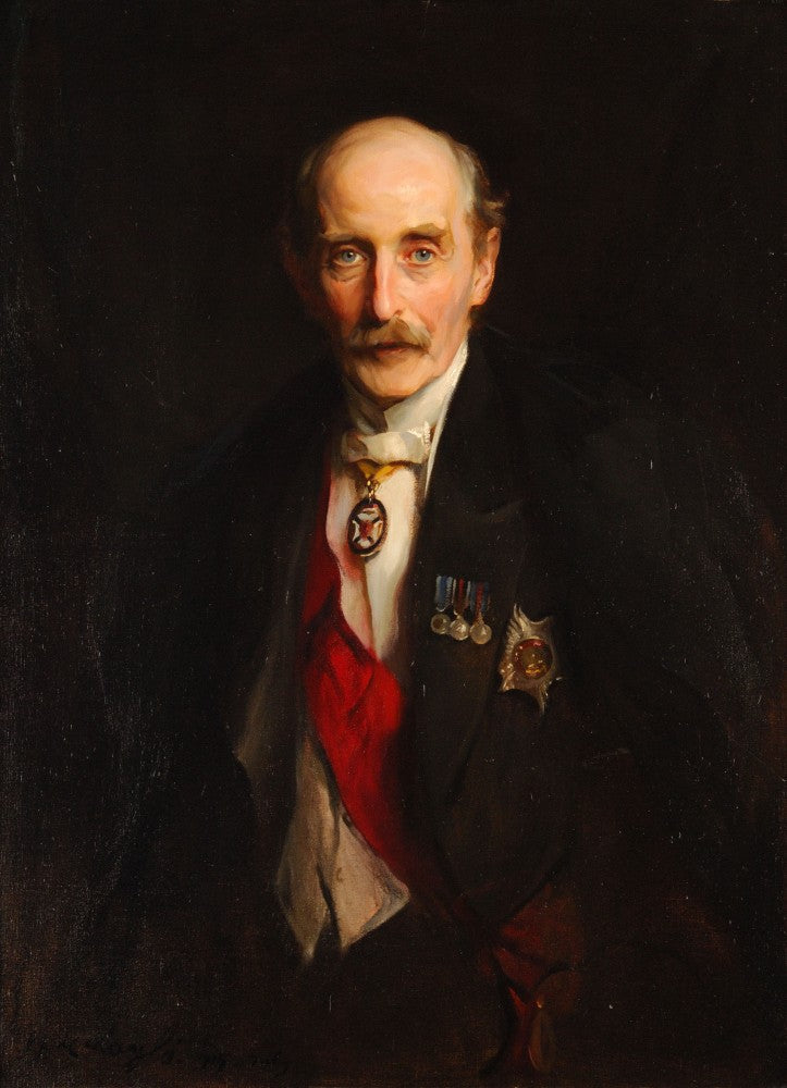 El Muy Honorable Sir Arthur Nicolson, undécimo baronet de Nueva Escocia, primer barón Carnock (1849-1928) – Philip de Laszlo