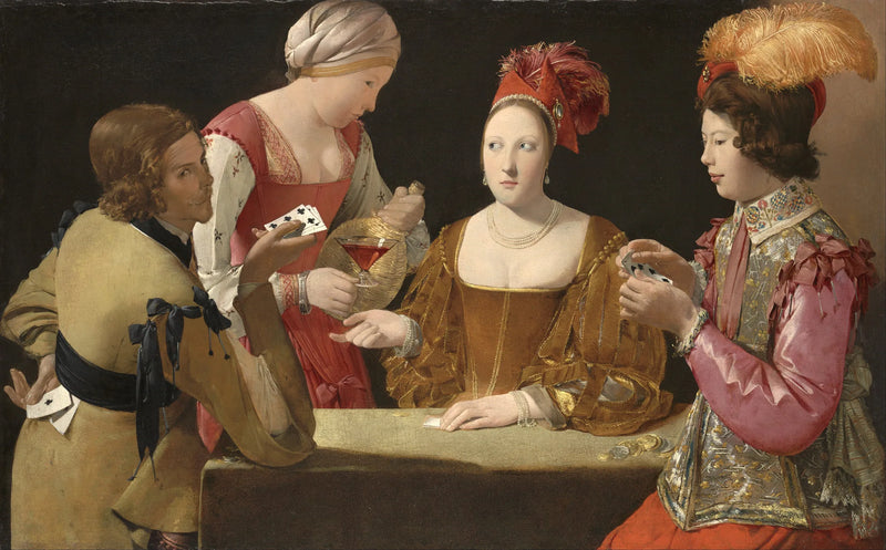El tramposo con el as de tréfle - Georges de La Tour