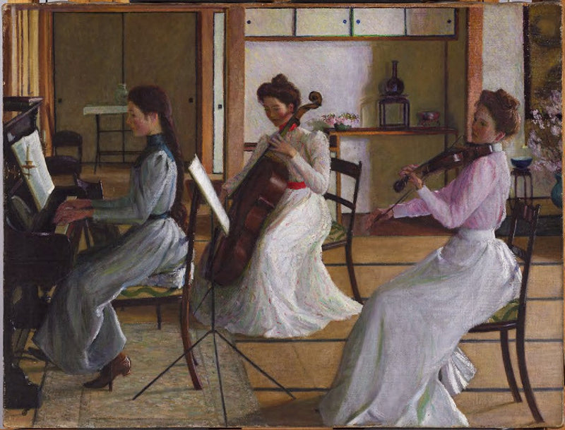 El Trío, Tokio, Japón - Lilla Cabot Perry