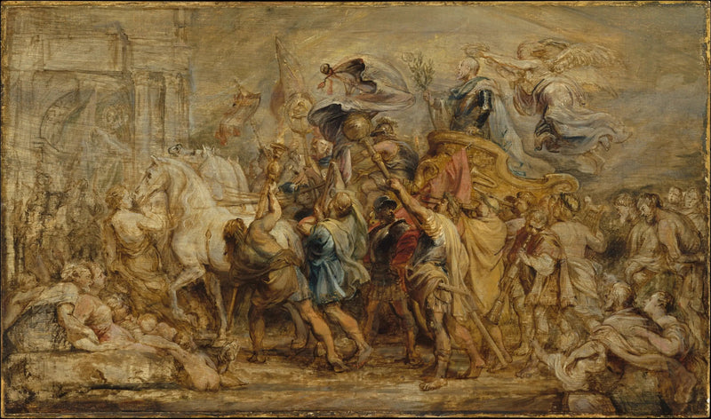 El triunfo de Enrique IV - Peter Paul Rubens