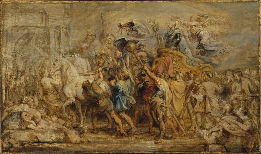 El triunfo de Enrique IV - Peter Paul Rubens