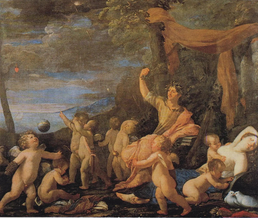 El triunfo de Ovidio - Nicolas Poussin