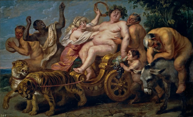 El Triunfo de Baco - Peter Paul Rubens