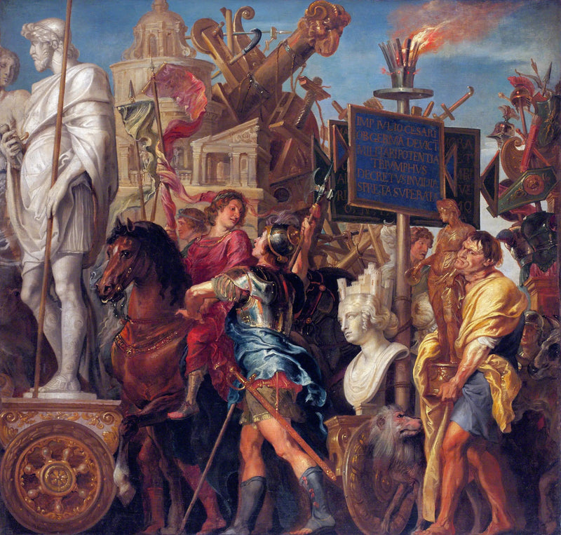 El triunfo de César - Peter Paul Rubens