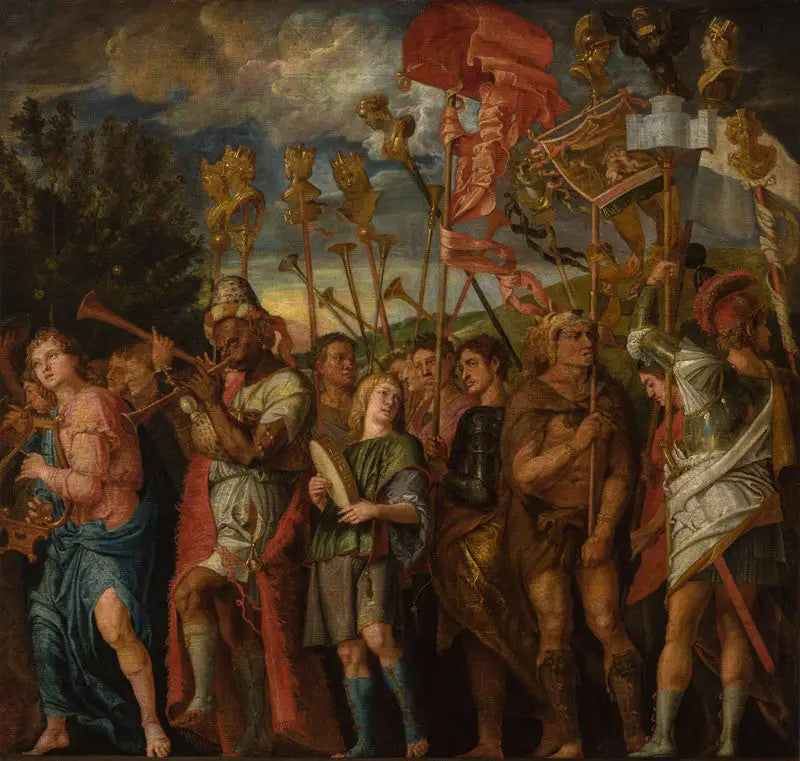 El triunfo de César - Peter Paul Rubens
