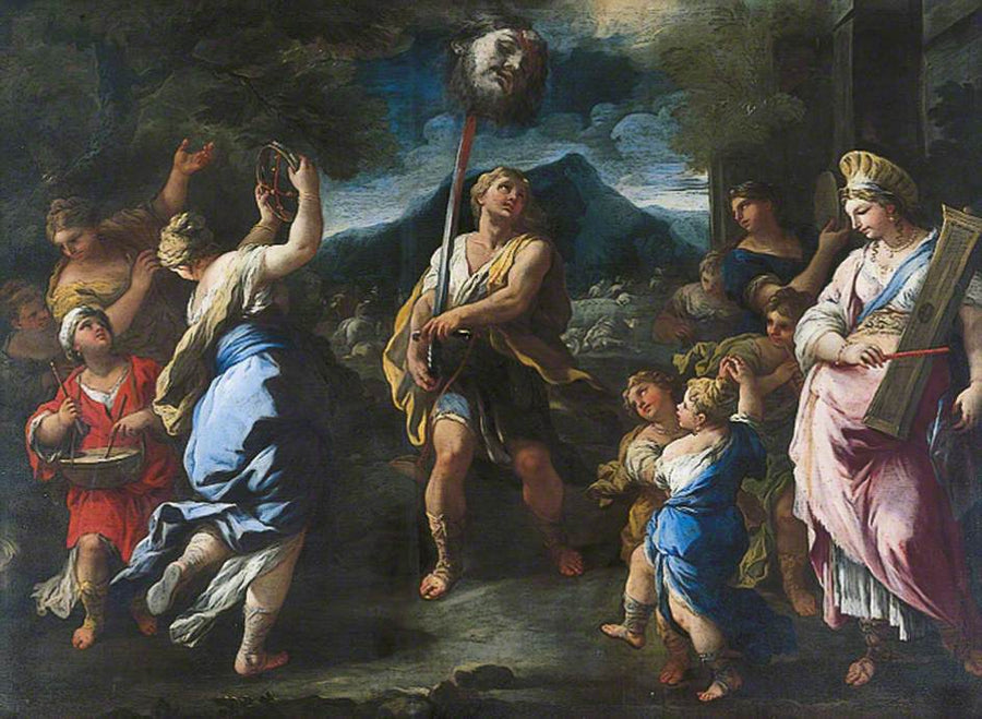 El triunfo de David - Luca Giordano