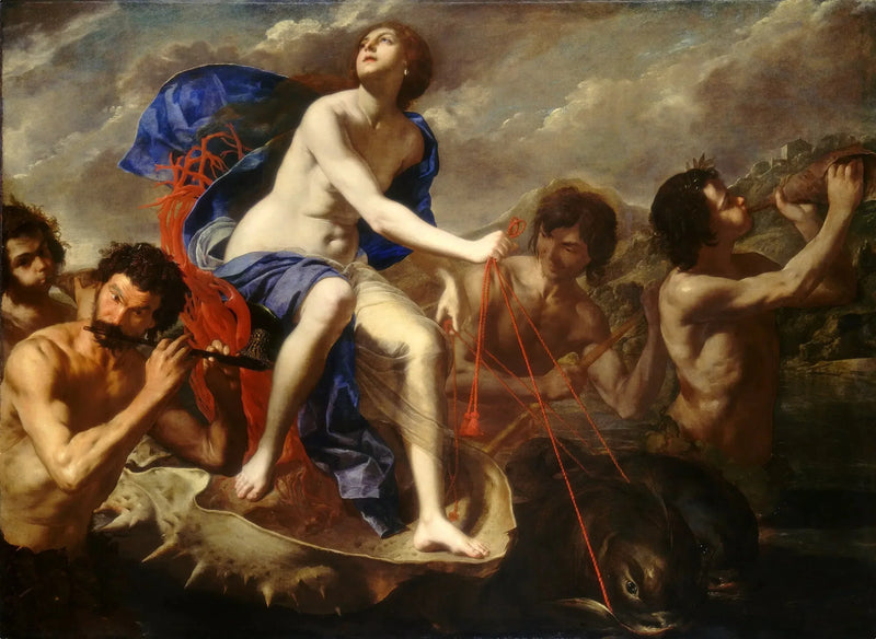 El Triunfo de Galatea - Artemisia Gentileschi