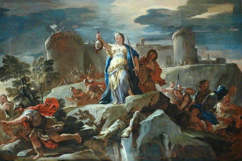 El triunfo de Judith - Luca Giordano