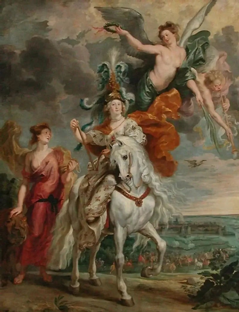 El Triunfo de Julliers el 1 de septiembre de 1610 - Peter Paul Rubens
