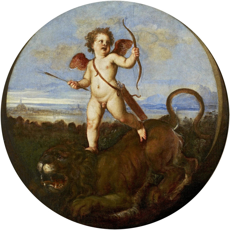 El triunfo del amor - Tiziano