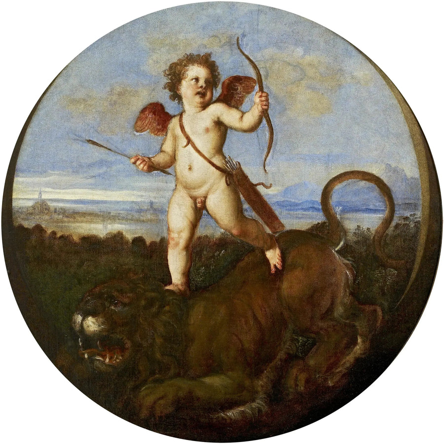 El triunfo del amor - Tiziano
