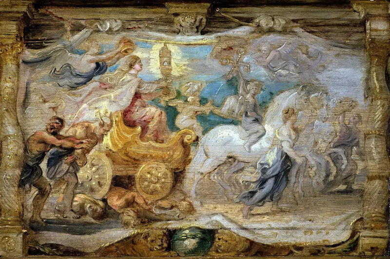 El triunfo de la Eucaristía sobre la ignorancia y la ceguera - Peter Paul Rubens