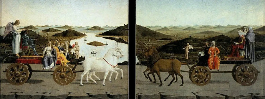 El Triunfo de la castidad - Piero della Francesca