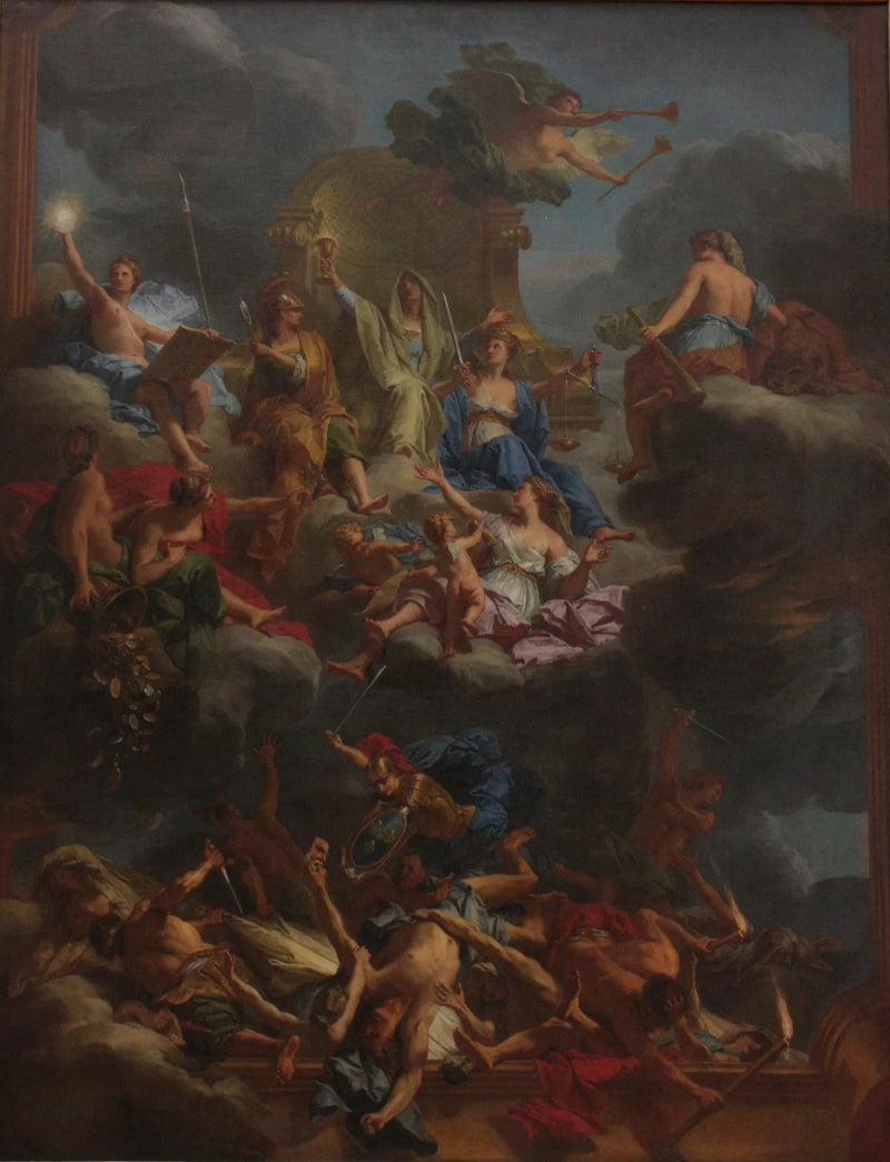 El Triunfo de la Justicia - Jean-Baptiste Jouvenet