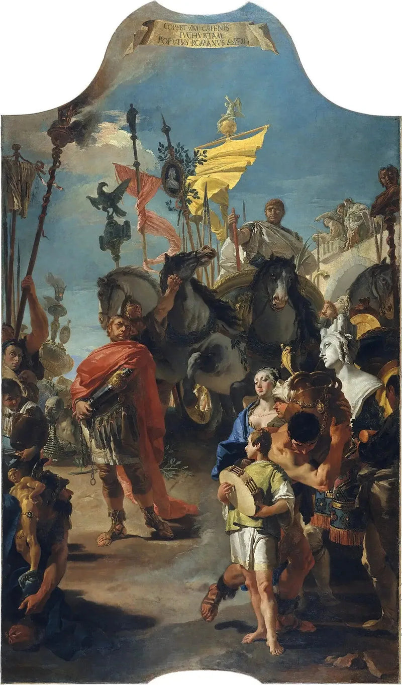 El Triunfo de Marius - Giovanni Battista Tiepolo