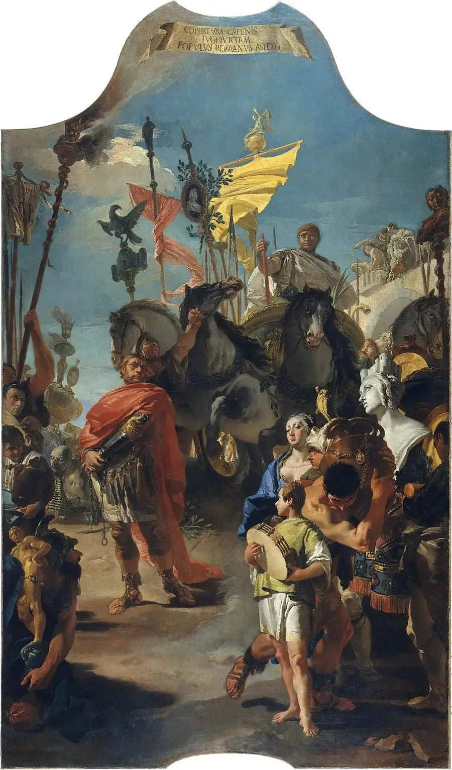El Triunfo de Marius - Giovanni Battista Tiepolo