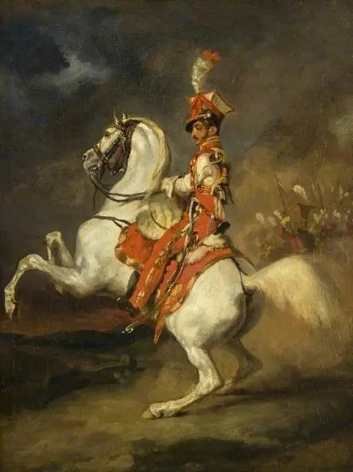 El Trompetista de los Lancieros de la Guardia - Théodore Géricault