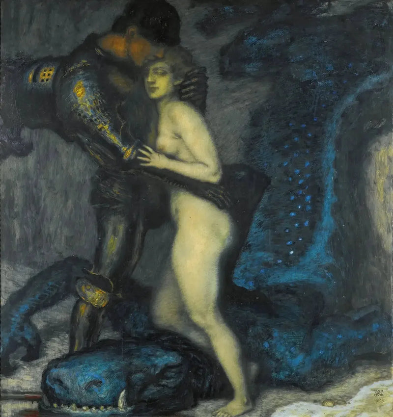 El Asesino de Dragones - Franz Von Stuck