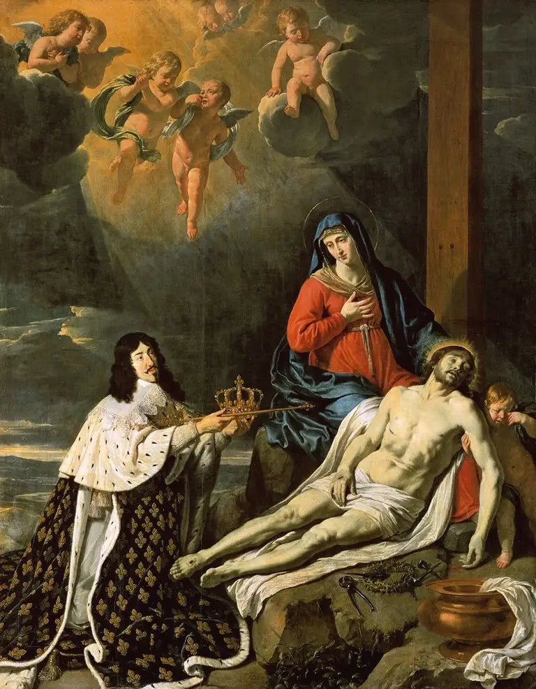 El deseo de Luis XIII - Philippe de Champaigne